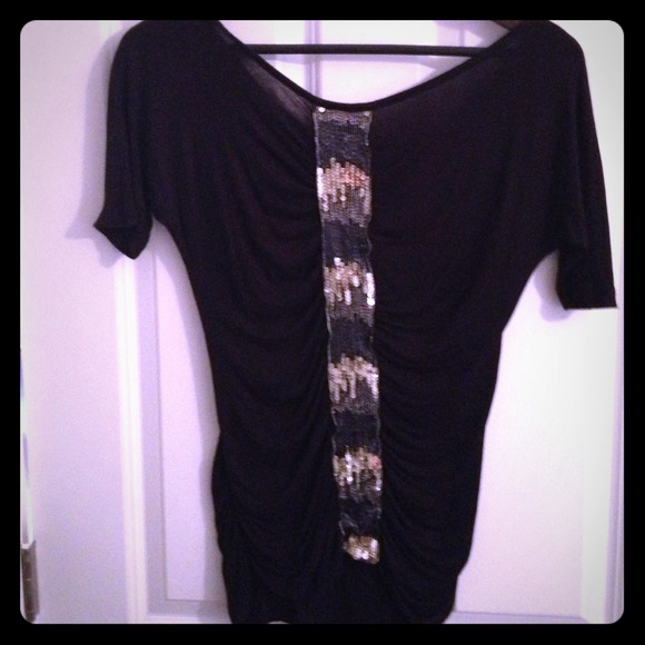Black top sequence design back