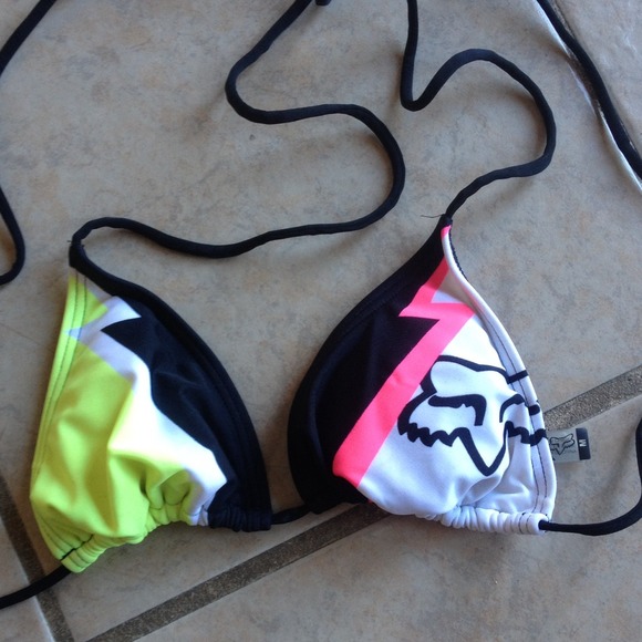 Fox bikini top