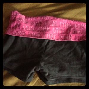 VS PINK Yoga Booty Shorts