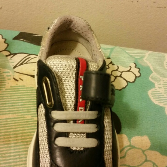 Toddler boys Prada sneaker