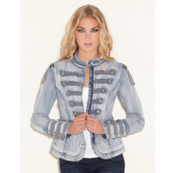 Guess Marching Denim Jacket