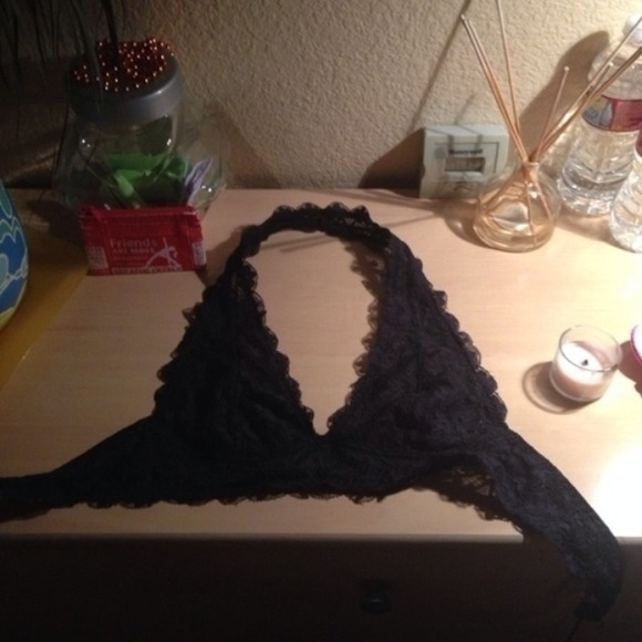 Free People lace halter bra!