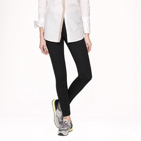 J Crew Charcoal Pixie Pants