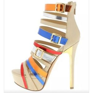 Fierce Multi Colored Strappy