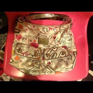 Coach purse used one time