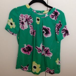 J.Crew silk swoop top-reserved for @annienoooowin