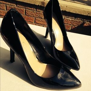 Jessica Simpson Black Patent Leather Pumps Size8.5