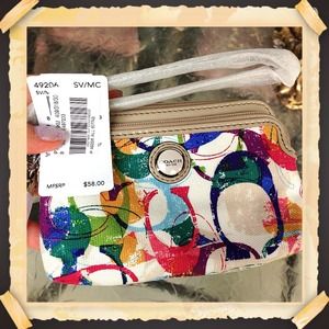 🍁🌾Coach Wallet 💐🌼