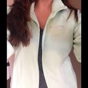 Mint green Columbia jacket great condition