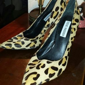 Steve Madden Faux Fur Pumps Steve Madden Faux Fur Pumps