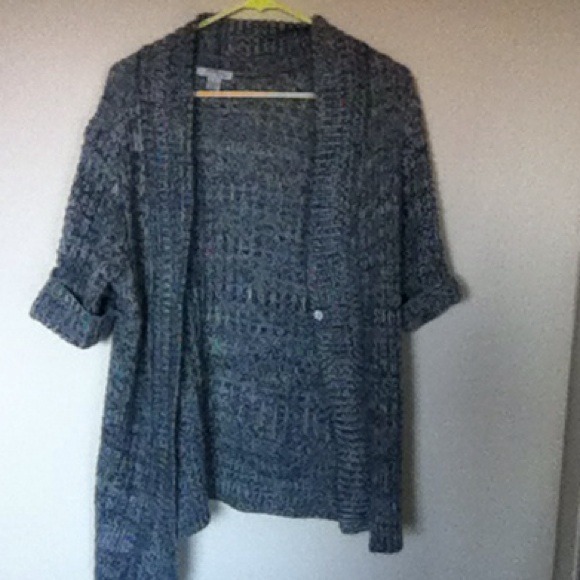 SOLD ! Half sleeve knit cardigan - Picture 1 of 2