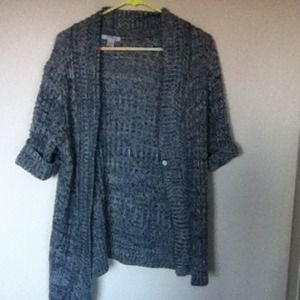 SOLD ! Half sleeve knit cardigan