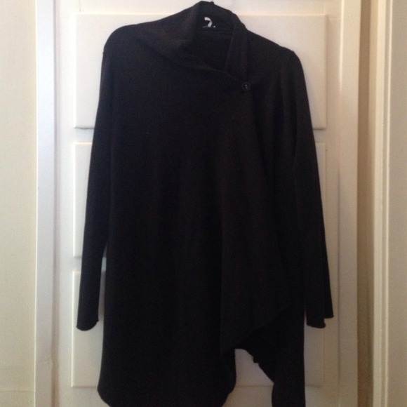 Splendid draped cardigan