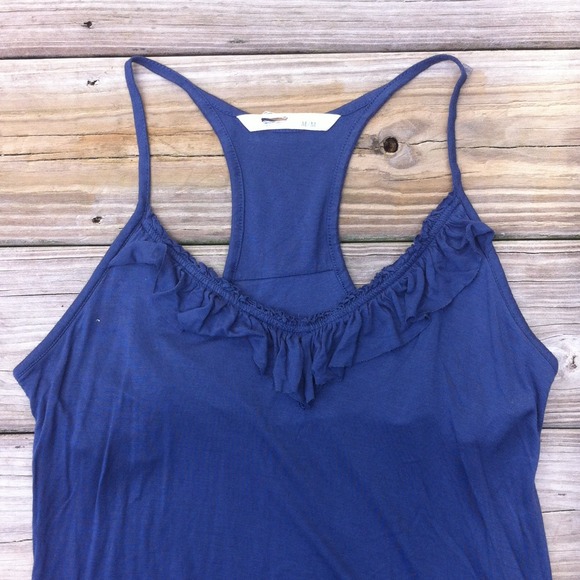 OLD NAVY smokey blue bubble tank. M