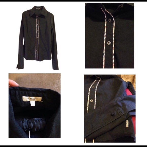 Burberry button up size L