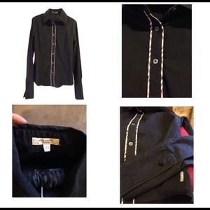 Burberry button up size L