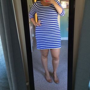 Gap striped dress