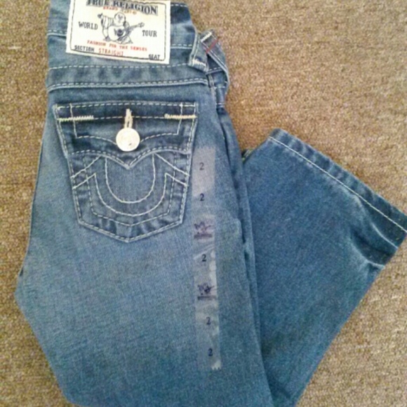 Boys True Religion Straight Jeans