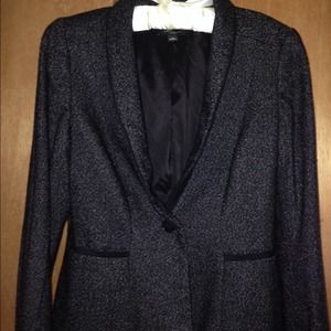 Ann Taylor Black Blazer Sz 10