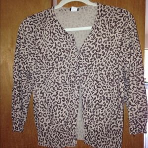 J.Crew Leopard Print Cardigan!