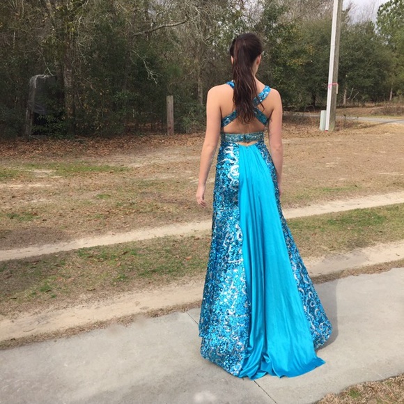 Pageant/Prom dress - Picture 3 of 4