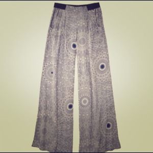 High waisted palazzo pants