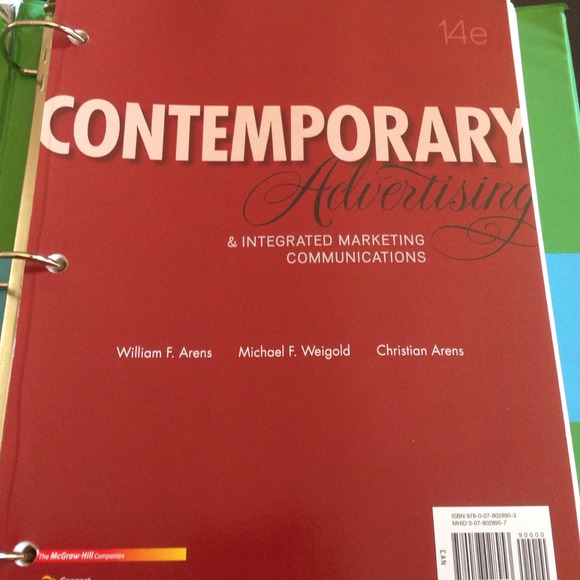 Advertising loose-leaf textbook