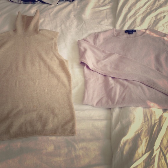 Ann Taylor Cashmere sweaters