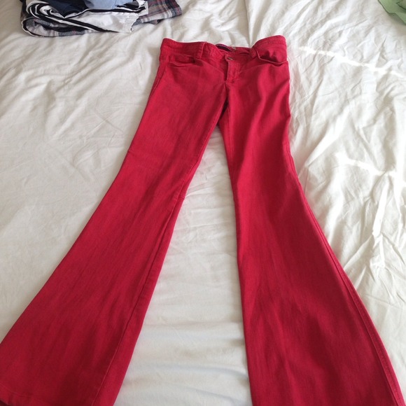 Alicia and Olivia bootleg jeans