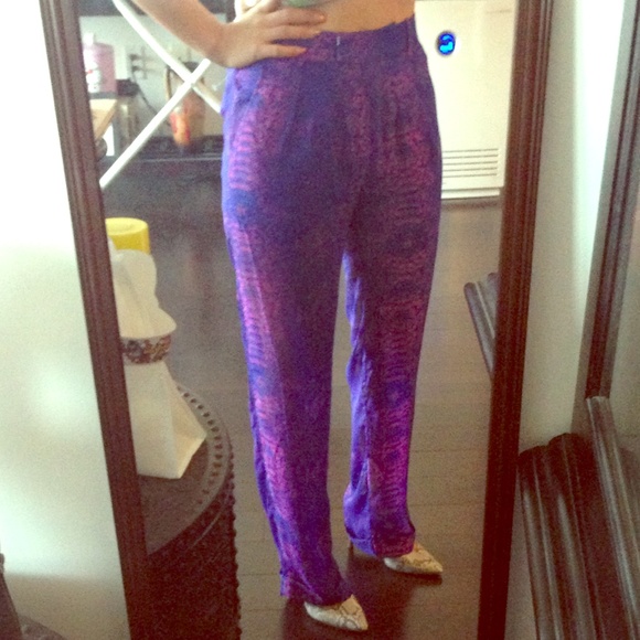 💥Sale💥Patterson J. Kincaid Chiffon pants.