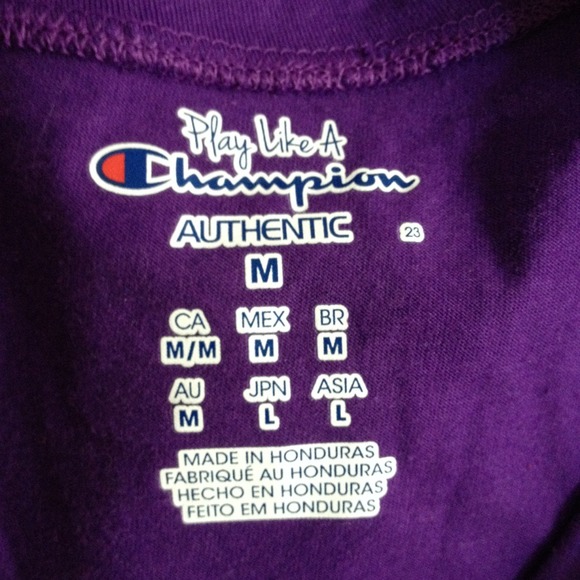 Purple Basic Tee - Picture 3 of 3