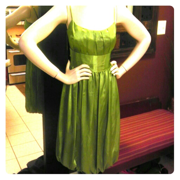 Green Cocktail Dress