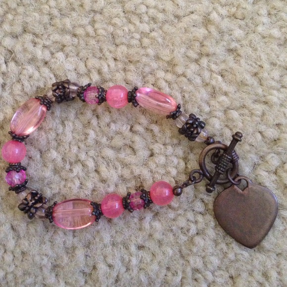 Bundle bracelets toggle beads metal fun wear - Picture 2 of 3