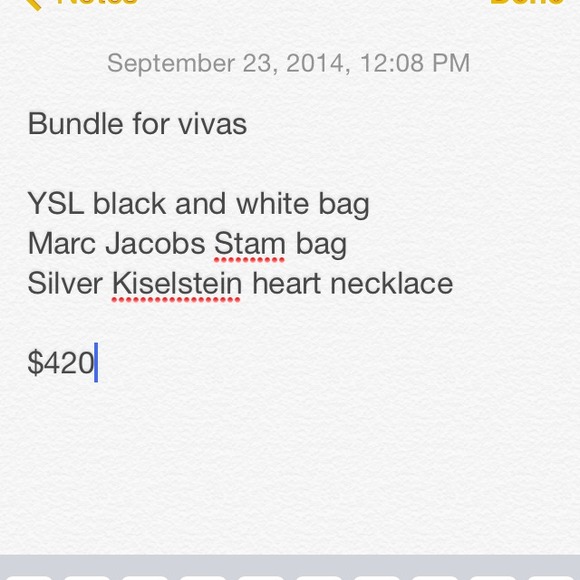 bundle for vivas
