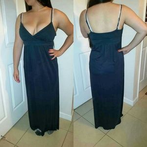 Forever 21 Teal Maxi Dress - M