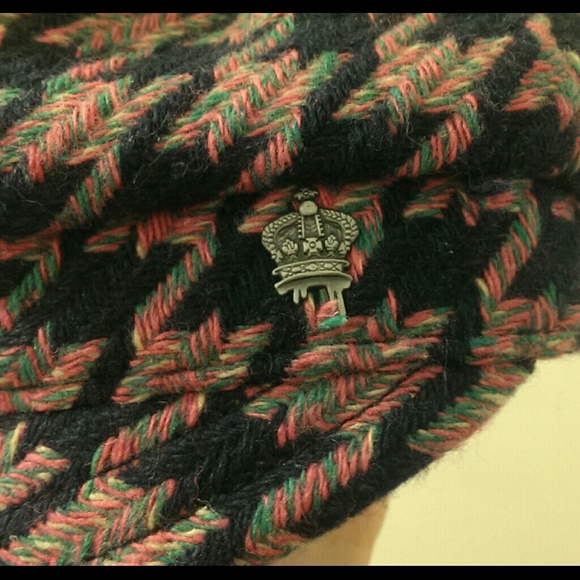 ANTHROPOLOGIE Houndstooth Hat Christy's - Picture 3 of 4