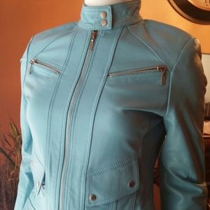 *RESERVED for mmurdock320* Cache' Leather Jacket