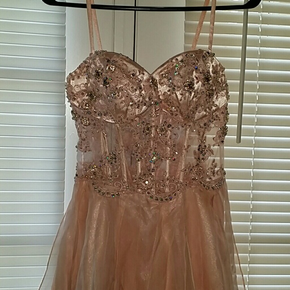 Prom Dress . Worn Once. Very clean.