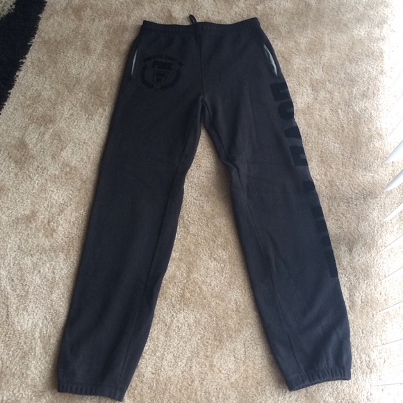 Victoria's Secret love pink black sweatpants