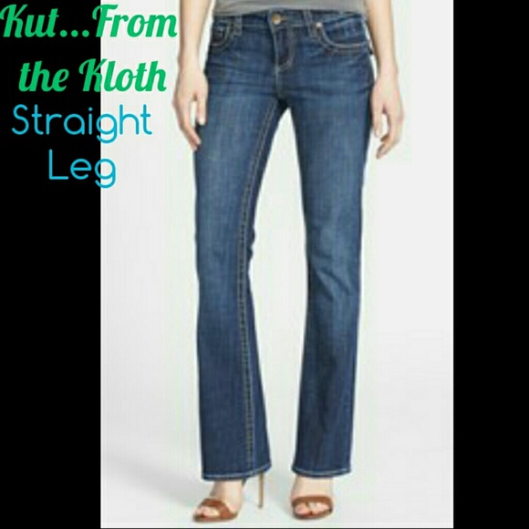 KUT...from the kloth Straight Leg Jeans