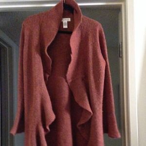 SUPER cute Burnt Orange sweater