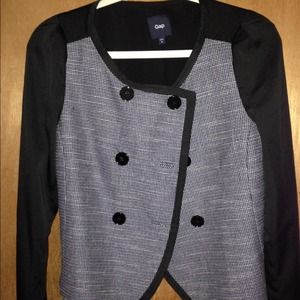 Gap Black & Blue Blazer/Swig Jacket