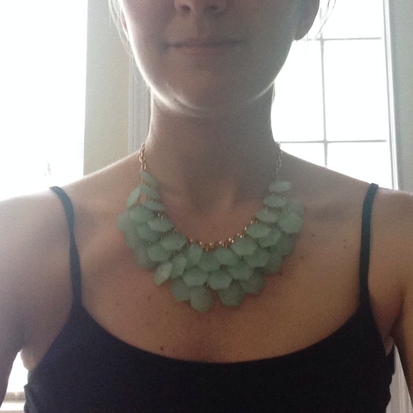 Teal necklace!