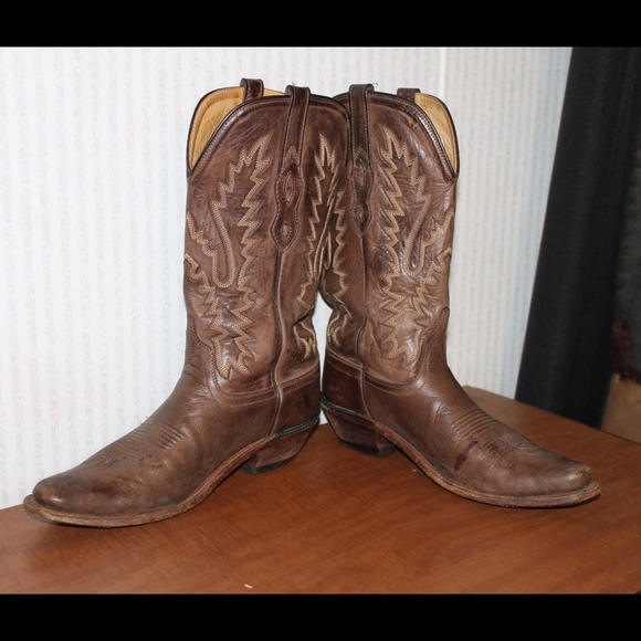 Old west cowboy boots