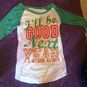 I'll be good next year Christmas shirt