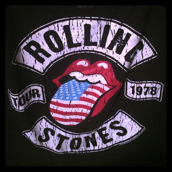 Rolling stone Crop Top