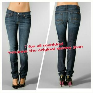 7 for all mankind jeans roxanne skinny Jeans
