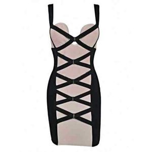 Corset Rayon Bandage Dress