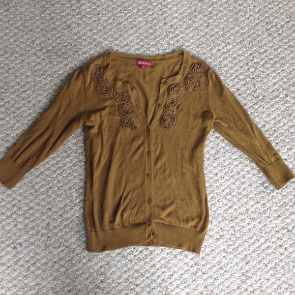 Merona by Target size XS olive/moss green cardigan