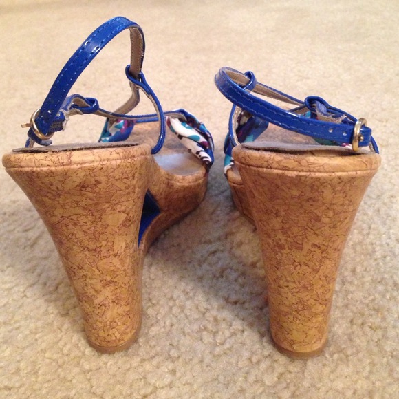 Super bold cork heels - Picture 3 of 4